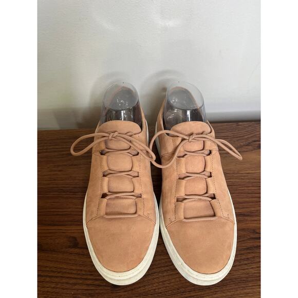 Eileen Fisher Prescot Platform Sneaker in Toffee Cream Nubuck Suede Leather sz 9 - Picture 5 of 8